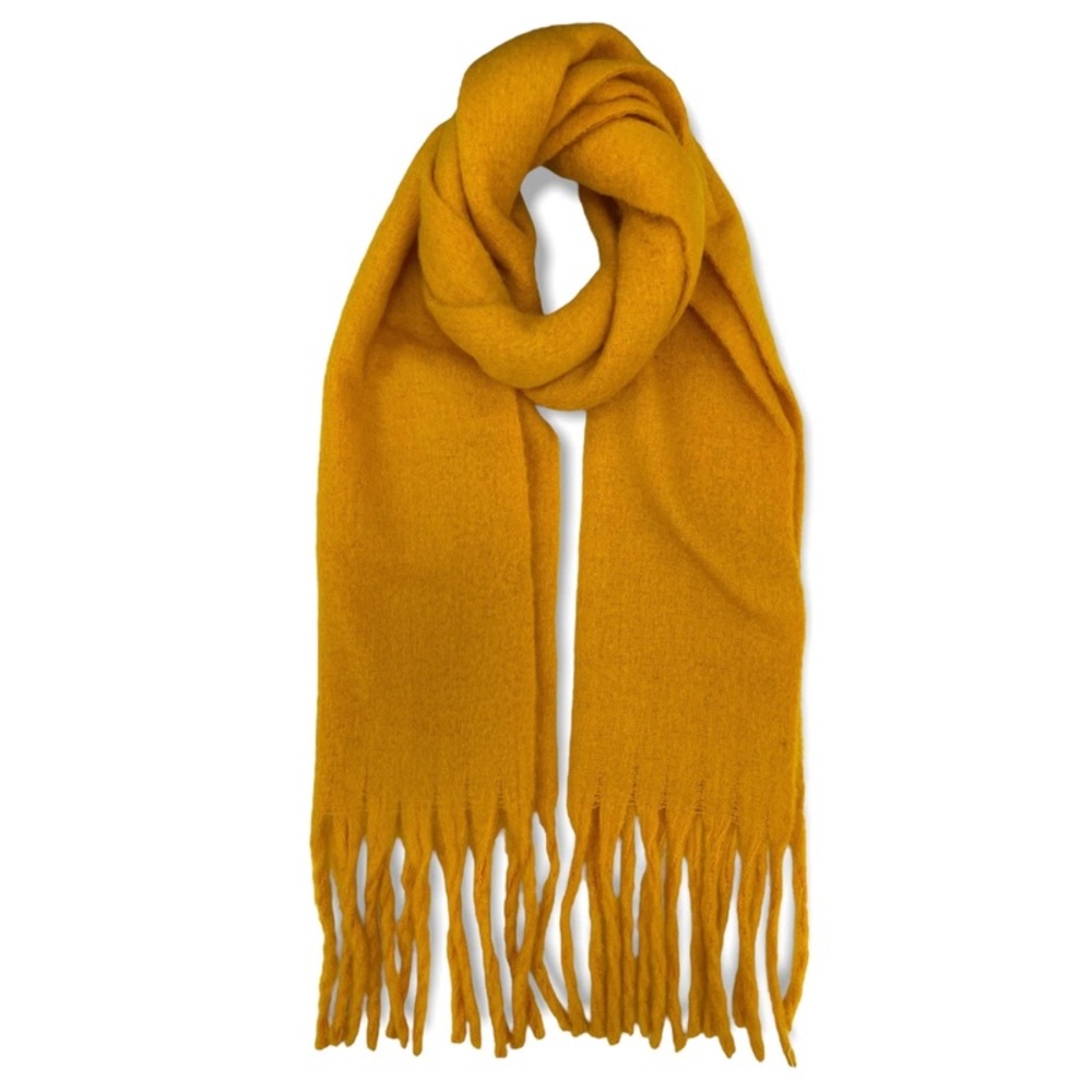 A.n.a Cozy Mustard Yellow Scarf
